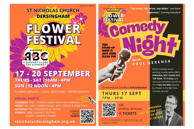 West Norfolk church flower festival returns