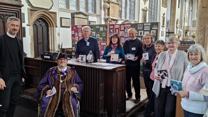 Norwich charity card shop open in city church